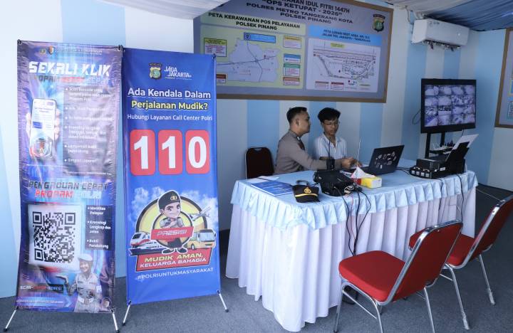 Pemkot Tangerang siagakan pos kesehatan, derek gratis, dan pengamanan di Rest Area KM 13,5 Pinang untuk kelancaran mudik 2026.