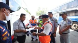 Jelang Mudik Lebaran 2026, Pemkot Tangerang Periksa Kelayakan Puluhan Bus AKAP di Poris Plawad