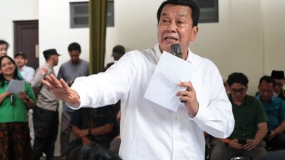 Bupati Tangerang hadiri santunan anak yatim dan pembagian sembako untuk lebih dari 1.000 warga di Klenteng Tri Dharma Panongan.