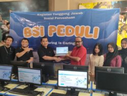 Tingkatkan Akses Teknologi, PKBM Tan Malaka Dapat Bantuan Komputer dari PT BSI
