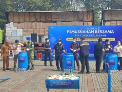 Operasi Gurita Bea Cukai Banten: 22 Juta Rokok Ilegal Disita dan Dimusnahkan Ramah Lingkungan