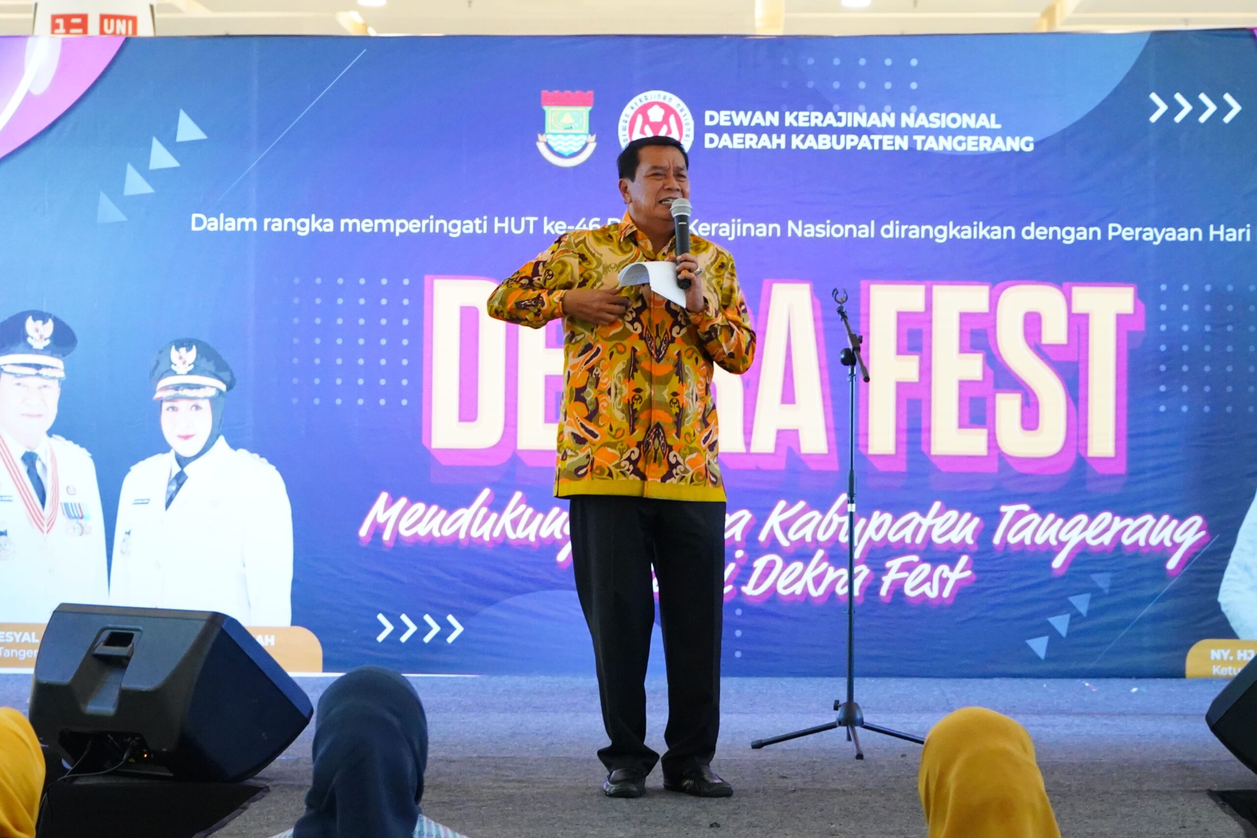 Maesyal Rasyid menargetkan Dekra Fest 2026 mampu mengangkat kerajinan lokal Tangerang ke pasar yang lebih luas.