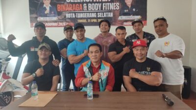 PBFI Tangsel gelar seleksi final atlet jelang Porprov Banten 2026, targetkan hingga enam medali emas dan juara umum binaraga.
