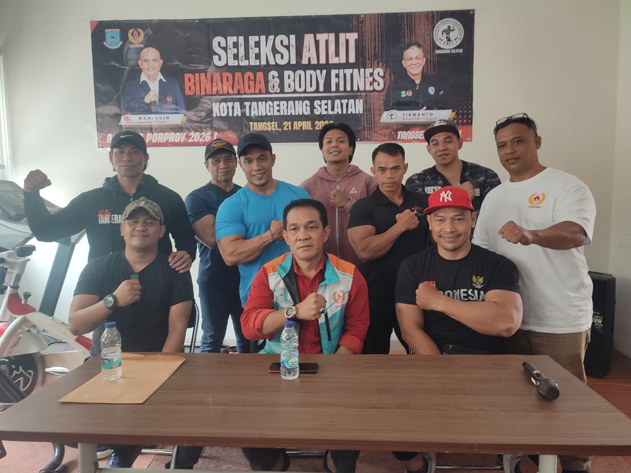 PBFI Tangsel gelar seleksi final atlet jelang Porprov Banten 2026, targetkan hingga enam medali emas dan juara umum binaraga.