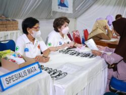 Satrad 401 Tanjung Kait Gandeng RSUD Pakuhaji Layani Ratusan Warga Lewat Baksos Kesehatan