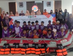 Anak TK di Tangsel Dibekali Pengetahuan Hadapi Gempa dan Banjir