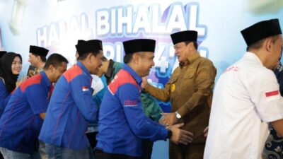 Bupati Tangerang Hadiri Halal Bihalal KSPSI, Dorong Sinergi dan Iklim Investasi Kondusif