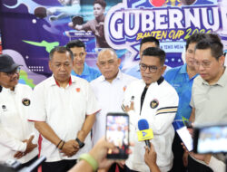 Andra Soni Buka Gubernur Banten Cup 2026, 665 Atlet Tenis Meja Ramaikan Tangerang
