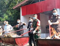 Ribuan Rokok Tanpa Cukai Dimusnahkan Kejari Tangerang, Total Capai 117.200 Batang