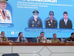 Sosialisasi Budaya Hukum di Tigaraksa, Sekda Tekankan Tata Kelola Desa Tertib