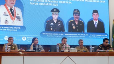 Sosialisasi Budaya Hukum di Tigaraksa, Sekda Tekankan Tata Kelola Desa Tertib