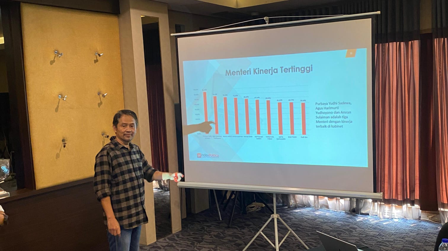 Survei IndexPolitica mencatat kepuasan publik terhadap kinerja Prabowo–Gibran mencapai 70,77 persen meski mengalami tren penurunan.