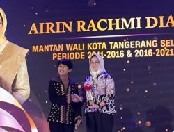 CNN Indonesia Anugerahi Airin Penghargaan Pemimpin Perempuan Berpengaruh di Pembangunan Daerah