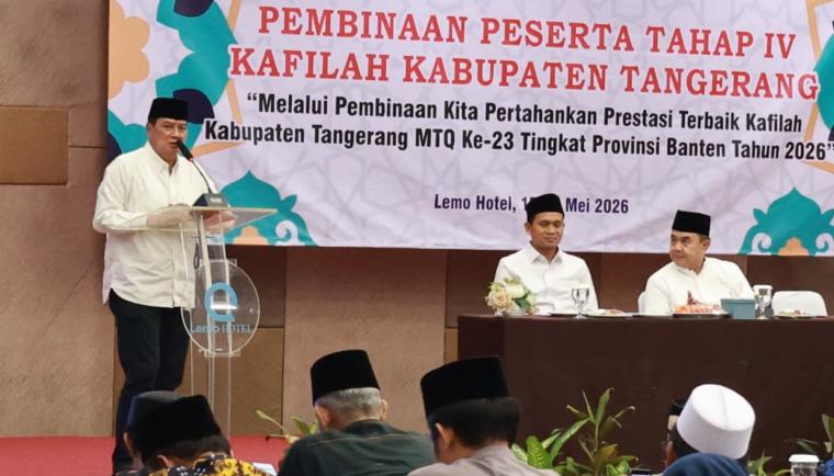 Kabupaten Tangerang menargetkan juara umum MTQ Banten lima kali beruntun lewat pembinaan kafilah secara intensif.