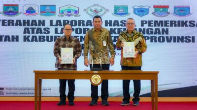 BPK RI kembali memberikan opini WTP kepada Pemkot Tangsel atas laporan keuangan daerah Tahun Anggaran 2025.
