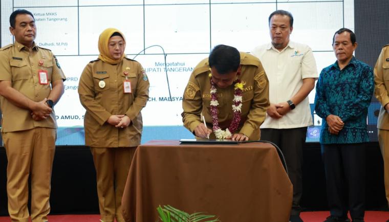 Pemkab Tangerang mendeklarasikan komitmen pelaksanaan SPMB 2026/2027 yang transparan, objektif, dan berkeadilan.