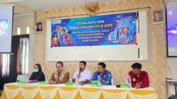 WPA Desa Tegal Kunir Lor edukasi pelajar SMK Negeri 5 Kabupaten Tangerang soal pencegahan HIV/AIDS lewat peer educator.