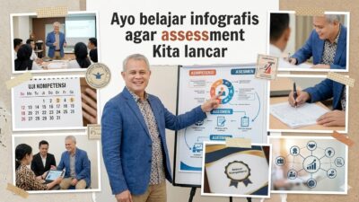 Asesor profesional mulai memakai infografis dan AI untuk meningkatkan transparansi dan efektivitas sertifikasi profesi.