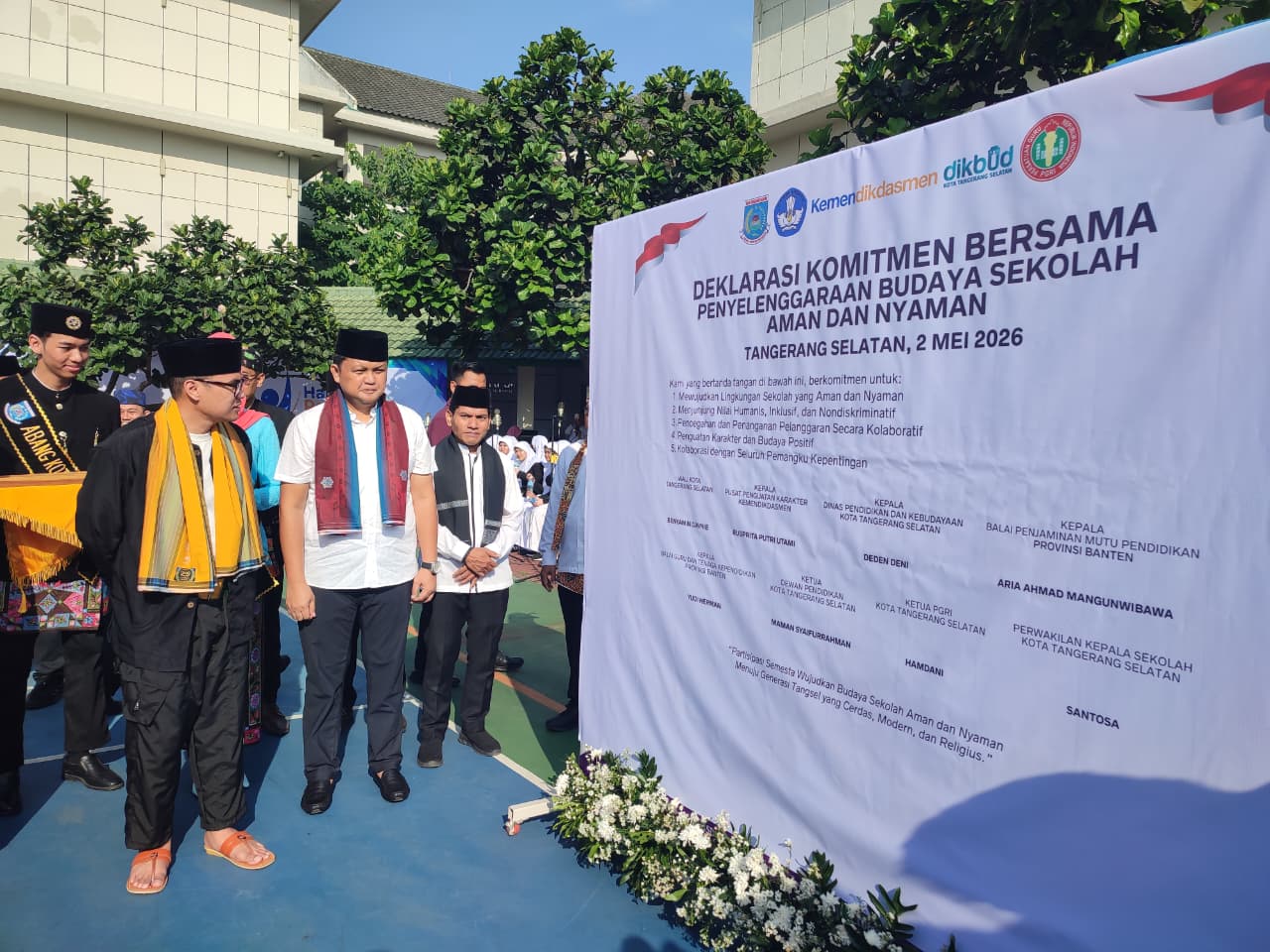 Pemkot Tangsel meluncurkan Program BSAN saat Hardiknas 2026 untuk mencegah kekerasan dan bullying di sekolah.