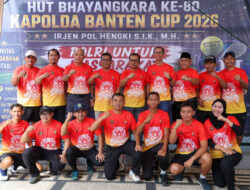Pengprov Pelti Banten dan Polda Banten Konsisten Kembangkan Atlet Muda Tenis