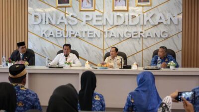Program Sanisek dan pemanfaatan lahan jadi fokus Bupati Tangerang untuk ciptakan sekolah bersih, sehat, dan edukatif.