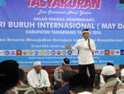 Pemkab Tangerang Rayakan May Day 2026 dengan Tasyakuran dan Kepedulian Sosial