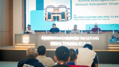 Disnaker Tangerang bentuk tim deteksi dini ketenagakerjaan 2026 untuk cegah konflik dan jaga stabilitas industri daerah.