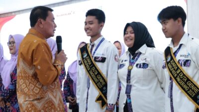 Bupati Tangerang mengimbau para ayah mengantar anak pada hari pertama sekolah sebagai implementasi tema Harganas 2026.