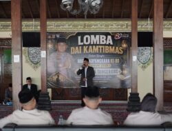 Lomba Ceramah Kamtibmas, Polresta Tangerang Perkuat Peran Tokoh Agama