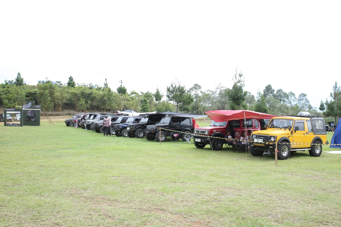 SKIn Tangsel rayakan HUT ke-9 di Bogor dengan 133 peserta, memperkuat solidaritas komunitas Jimny-Katana se-Jabodetabek.