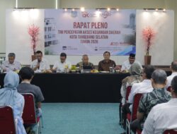 Rapat Pleno TPAKD 2026, Tangsel Matangkan Strategi Penguatan Ekonomi Lokal