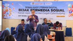 Jejak Digital Tak Pernah Hilang, Diskominfo Bekali Siswa SMPN 2 Tigaraksa Literasi Digital