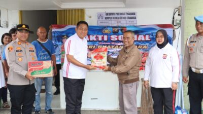 Polresta Tangerang gelar baksos di masjid, klenteng, dan gereja di Tigaraksa untuk mempererat hubungan Polri dan masyarakat.