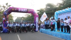 Fun Run, Fun Bike, hiburan rakyat, dan doorprize memeriahkan puncak Hari Bhayangkara ke-80 Polresta Tangerang yang diikuti ribuan warga.
