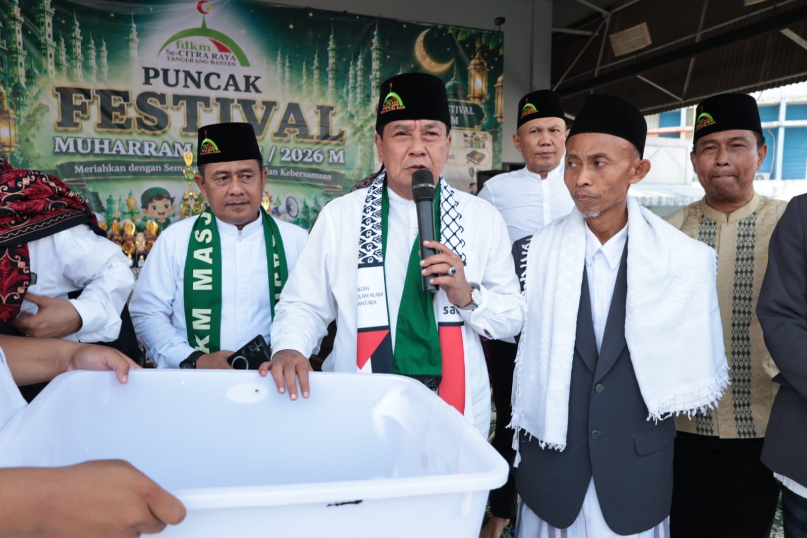 Maesyal Rasyid apresiasi Pawai Ta’aruf 1 Muharram di Citra Raya, dinilai mampu mempererat silaturahmi dan kebersamaan warga.