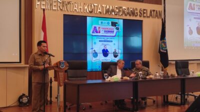 Pemkot Tangsel menyiapkan ASN menguasai AI untuk mendukung layanan publik 24 jam yang lebih cepat, responsif, dan berbasis data.