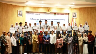 Beasiswa Tangerang Gemilang tak hanya memberi kuliah gratis, tetapi juga menyiapkan SDM unggul untuk mendukung pembangunan Tangerang.