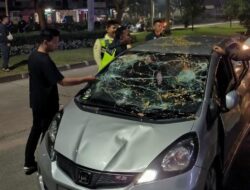 Mobil Honda Jazz Dihentikan dan Diduga Dirusak di Citra Raya Tangerang, Polisi Cek CCTV
