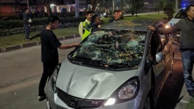 Polisi menyelidiki dugaan pengrusakan mobil Honda Jazz di Citra Raya, Cikupa, Kabupaten Tangerang, dengan memeriksa CCTV dan saksi.
