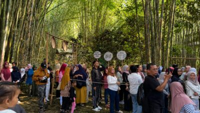 Mahasiswa UMN menghadirkan peta zonasi interaktif di Pasar Papringan Temanggung untuk memudahkan navigasi dan pengalaman wisata pengunjung