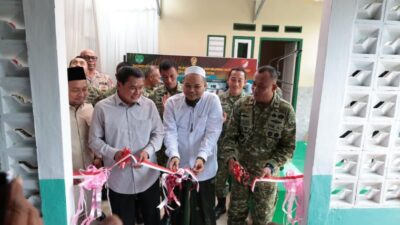 Korem 052/Wijayakrama merehabilitasi fasilitas pesantren dan panti asuhan di Tangerang untuk mendukung pendidikan keagamaan.