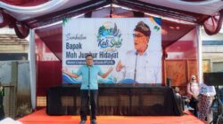 Menteri Lingkungan Hidup menghadiri Festival Kali Sabi 2026 di Kota Tangerang dan mengajak masyarakat mengikuti Tobat Nasional Ekologis.