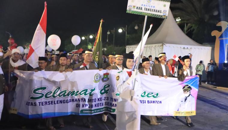 MTQ XXIII Provinsi Banten 2026 resmi dibuka di Kota Serang. Kabupaten Tangerang optimistis kembali mempertahankan gelar juara umum.