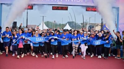 Sebanyak 3.700 peserta mengikuti NotaRace 2026 di BSD dalam rangka HUT INI ke-118 yang digelar di Kabupaten Tangerang.