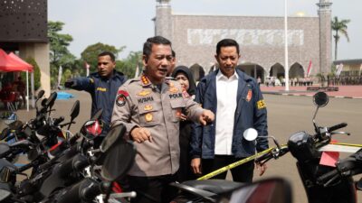 Korban pencurian sepeda motor di Banten diminta mengecek 13 kendaraan hasil ungkap kasus. Pengambilan dilakukan gratis.
