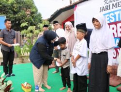 Festival Berbagi Bahagia Digelar di Curug, Wabup Tangerang Santuni 200 Anak Yatim
