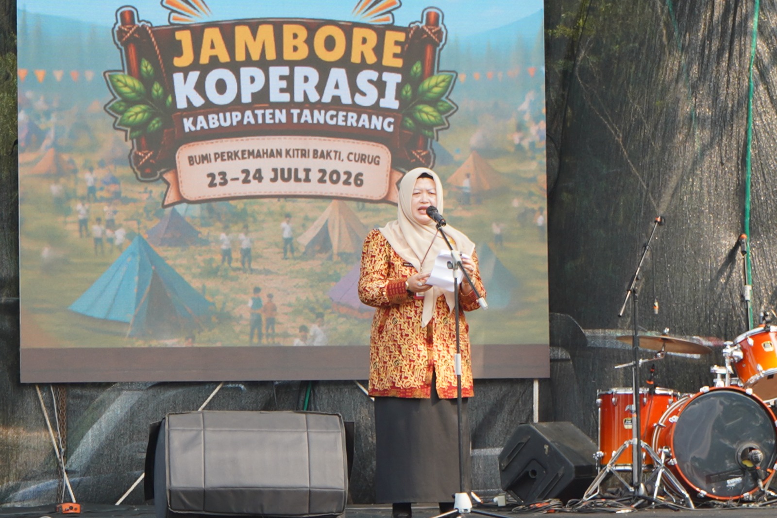 Jambore Koperasi Harkopnas ke-79 dorong sinergi koperasi dan UMKM sebagai penggerak ekonomi Kabupaten Tangerang.