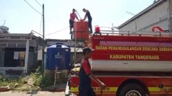 Desa Cirarab Dilanda Krisis Air Bersih, Distribusi Air Terus Dilakukan BPBD