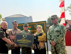 Pemkot Cirebon dan Korem 063/SGJ Resmikan Jembatan Armco di Pekiringan