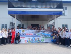Puluhan Pekerja PT PP-KR JV KSCS Paket 2 Ikuti Tes HIV Gratis dan Edukasi Kesehatan